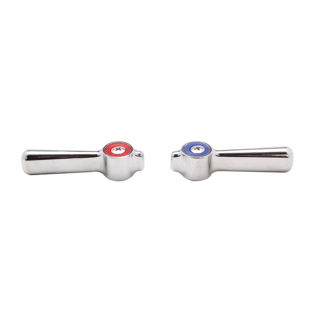 PlumbMaster Approved 97232 CH-1HL Hot and Cold Single Lever Handle (Pair) for Chicago Kitchen, Lavatory