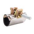 PlumbMaster Approved R30-050 301 1/2" IPS x 3/4" CTS 3" W Stainless Steel One Bolt Pipe Repair Clamp