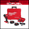 Milwaukee M18 Fuel 2953-22 Hex Impact Driver Kit, 1/4" Hex