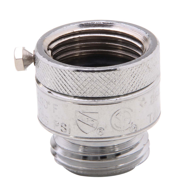 SharkBite V-3C 3/4" NPT Manual Drain Vacuum Breaker Brass Chrome