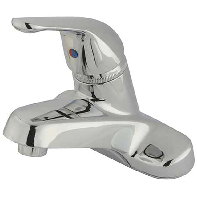 Chatham Single Handle Centerset Bathroom Faucet Less Pop-up, Chrome