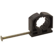 SiouxStrap 551-2 551 Series Polyethylene Full Clamp Tube Hanger with Nail, 1/2" CTS