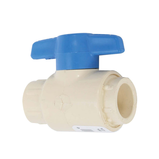 FlowGuard Gold CBV-0750-S 3/4" Slip CPVC Full-Port Ball Valve ABS Handle