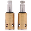 PlumbMaster Approved 10432NL Right Hand Hot and Left Hand Hot Stem with Barrels and Molded Plungers for Kohler Kitchen Faucet