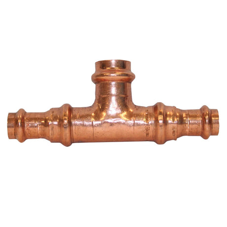 10066071 3/4" x 3/4" x 1" Press ApolloPress Copper Reducing Tee