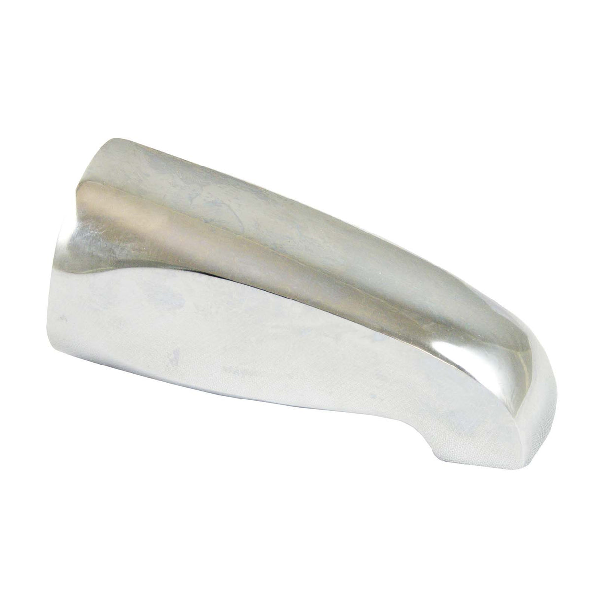 PlumbMaster Approved 34124 Brass Flush Connect Bath Spout without Diverter, 1/2 or 3/4" IPS, Chrome
