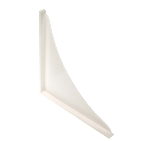 PlumbMaster Approved 51883 Shower Guard (Pair), White, 5-1/2"