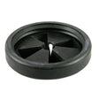 PlumbMaster Approved 73128 4" Dia Black Rubber Disposal Splash Guard (Bagged)