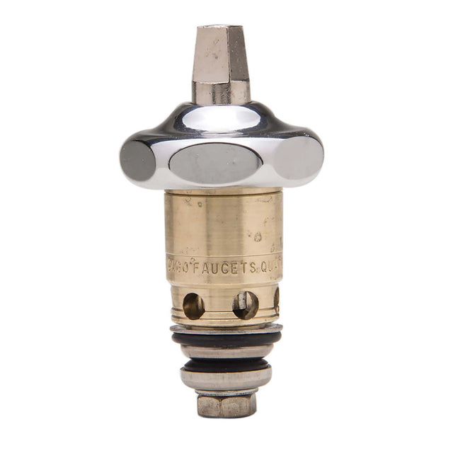 PlumbMaster Approved 15115NL No-Lead Left Hand Hot/Cold Stem with Bonnet for Chicago Quaturn Short Pattern