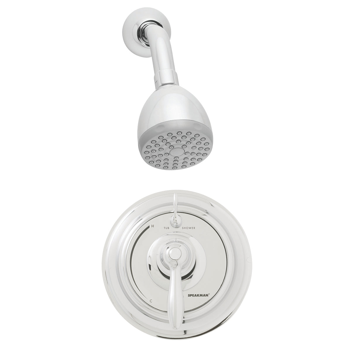 Speakman SLV-5410 SentinelPro Diverter Trim and Shower Combination (Valve not included) Polished Chrome Finish - 2.0 GPM