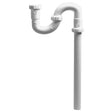 PlumbMaster Approved 51665 1-1/4" Polypropylene S-Trap (Bagged) White