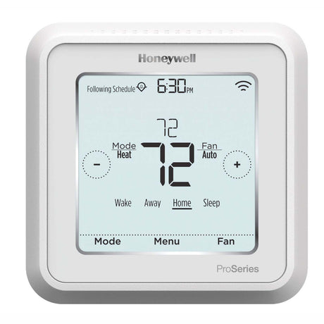 Resideo TH6220WF2006/U Honeywell Lyric T6 Pro Trade Thermostat, 2H/1C Heat Pump