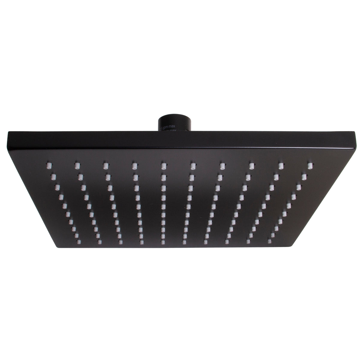 Speakman Kubos S-2763-MB Rain Shower Head Matte Black Finish - 2.5 GPM