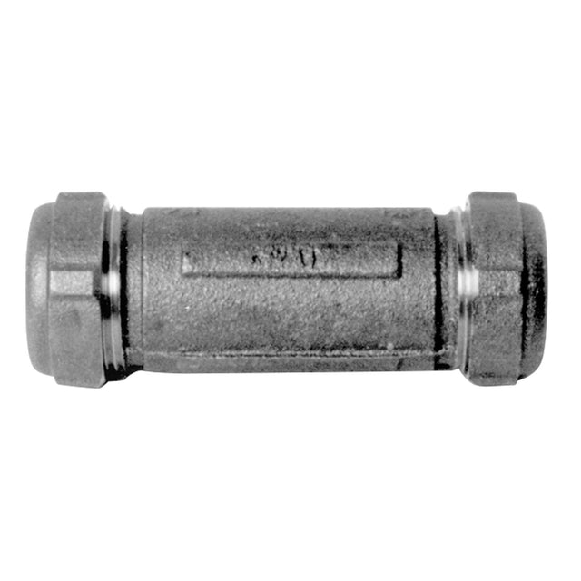 PlumbMaster Approved 85407NL 3/8" x 1/2" Comp Brass Reducing Coupling