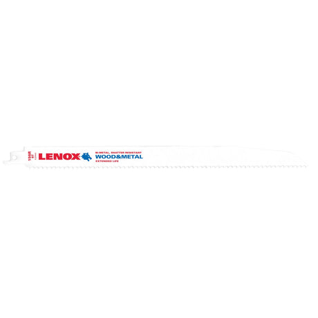 Lenox 20585156R 12" 6TPI Reciprocating Saw Blade, Rough-In (5 pack)