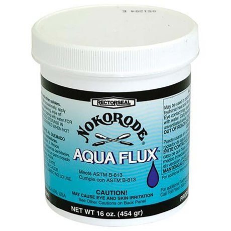 Rectorseal 74046 Nokorode Water Soluble Soldering Flux, 1 lb Container
