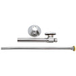 BrassCraft CS403DLX C 1/2" Sweat x 3/8" OD Compression Brass (Lead Free) Toilet Supply Stop Kit