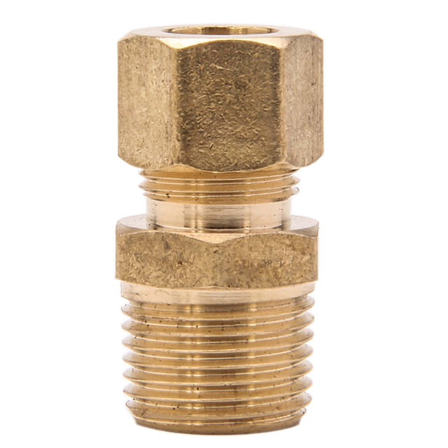 PlumbMaster Approved 94417NL 5/8" OD Comp x 3/4" MIP Brass Adapter