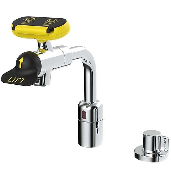 Eyesaver SEF-18107 Battery Powered Sensor Eyewash Faucet with Manual Override