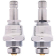 PlumbMaster Approved 10759NL Sp-4x Wb No-Lead Right Hand Hot & Left Hand Cold Stem with Bonnet (Pair) For Speakman Faucets