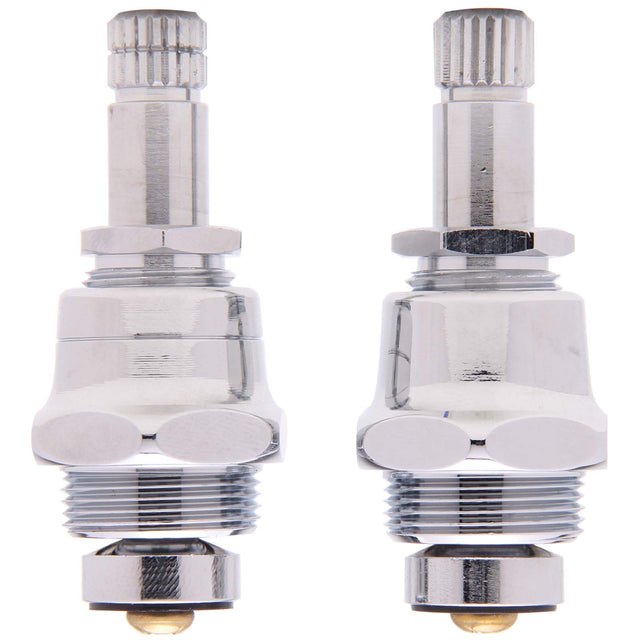 PlumbMaster Approved 10759NL Sp-4x Wb No-Lead Right Hand Hot & Left Hand Cold Stem with Bonnet (Pair) For Speakman Faucets