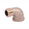 PlumbMaster Approved 83157NL 1/8" MIP x FIP Brass 90 deg Elbow