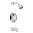 T183 Moen Chateau Posi-Temp Tub/Shower Kit - Chrome