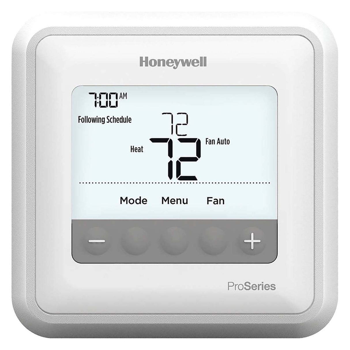 Honeywell T4 Pro Thermostat, 1H/1C Heat Pump