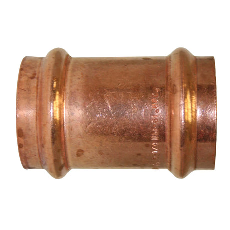 Apollo Valves 10077696 Coupling No Stop, Copper, SD, PxP, 1-1/2'' x 1-1/2''