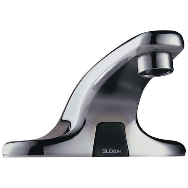 Optima Battery Powered, Deck Mounted, IR Faucet, 0.5 gpm, 4" Centerset, Chrome