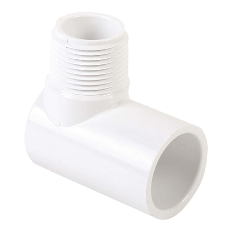 Tigre 410-007 3/4" MIP x Slip PVC 90 deg Street Elbow