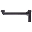 Sioux Chief 230-261616101 1-1/2 x 16" Polypropylene Plastic End Outlet Waste with Baffle Black