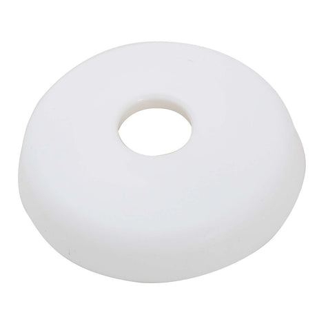 Sioux Chief 920-2W 1/2" CTS IDx 2-1/2" OD TrimTite White Polyethylene Low Pattern Shallow Escutcheon