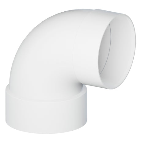 Tigre 36-6555 4" Hub PVC Sewer & Drain Elbow 90°