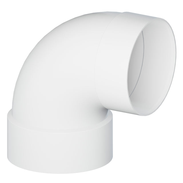 Tigre 36-6555 4" Hub PVC Sewer & Drain Elbow 90°