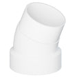 Tigre 326-3423 3 x 3" Spigot x Hub SCH 40 DWV Street Elbow 22-1/2° PVC