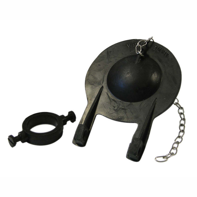 PlumbMaster Approved 40010 Rubber Universal Flapper with Adapter