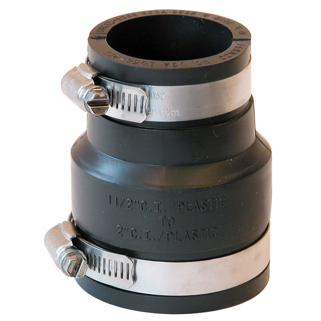 Fernco Flexible Couplings 2" x 1-1/2" Pipe Size
