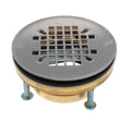 2" JackRabbit No-Caulk Shower Drain
