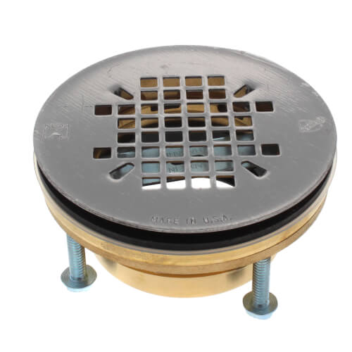 2" JackRabbit No-Caulk Shower Drain