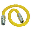 1/2" Male 24" L Dormont Stainless Steel Gas Connector