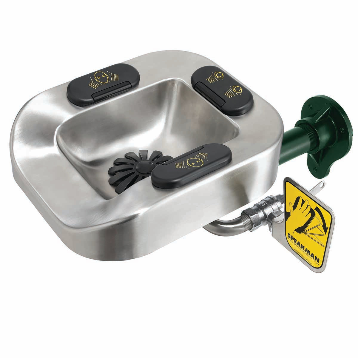 Optimus SE-1050 Eye And Face Wash Stainless Steel Bowl Wall Mount System