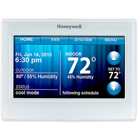 Resideo TH9320WF5003/U 9000 7-Days Programmable/Non-Programmable Wi-Fi Thermostat