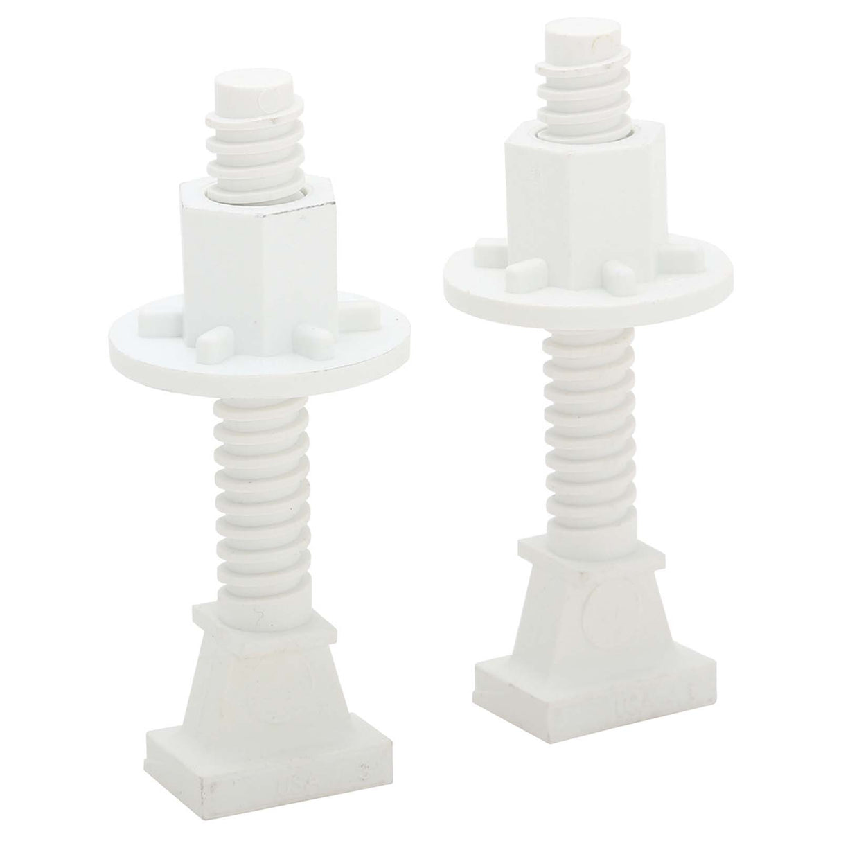 PlumbPerfect 425-PB Glass-Filled Nylon Closet Bolt with Nut, 5/16" x 2-1/2"