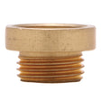 PlumbMaster Approved 30060 1870BS #61 Plain Brass Bibb Seat (Bulk) For Dalney, K-7100, Kohler Bath Fixture, 9/16 - 20 TPI