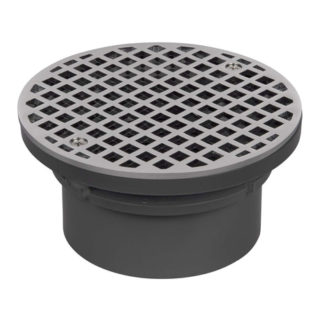 IPS Corp 85895 4" PVC Pipe Adjustable General Purpose Drain with 6" Cover