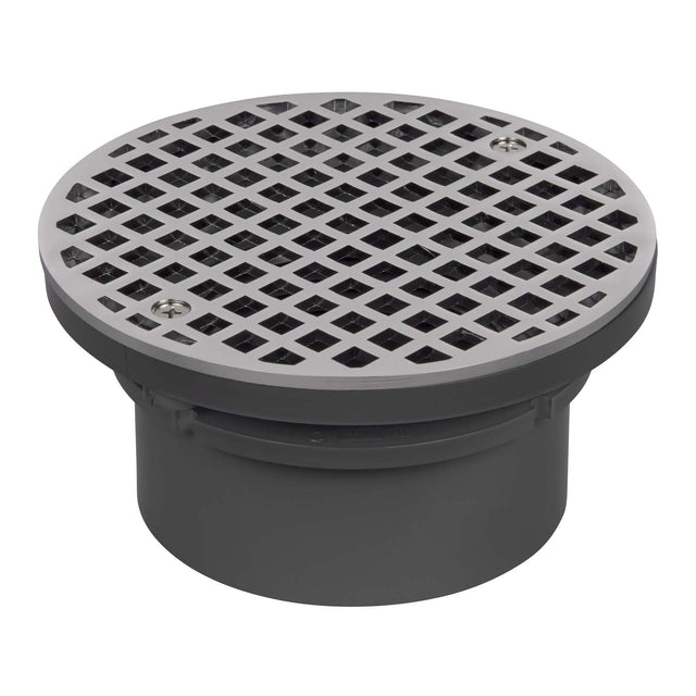 IPS Corp 85895 4" PVC Pipe Adjustable General Purpose Drain with 6" Cover