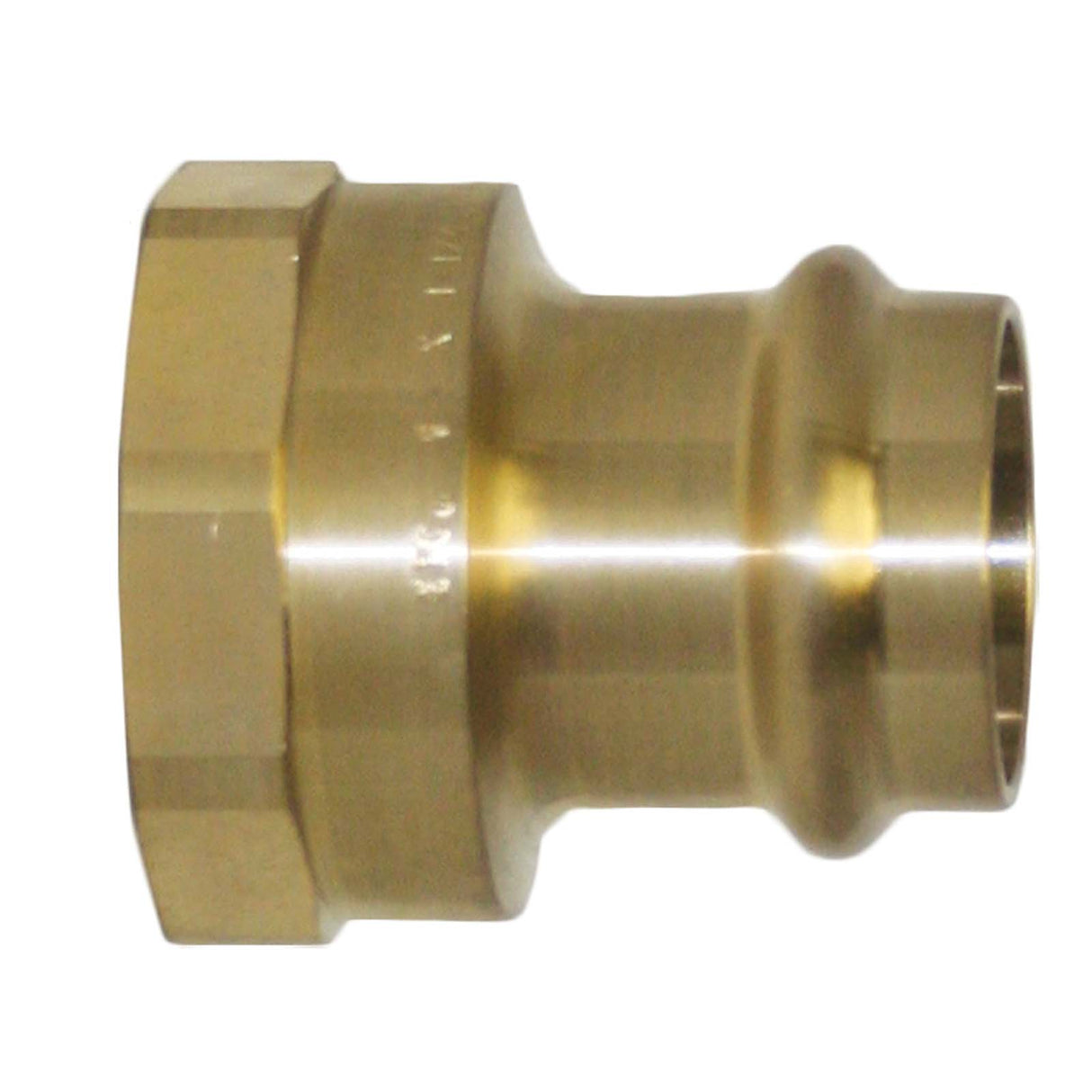 10075798 1" Press x 3/4" FIP ApolloPress Brass Reducing Adapter