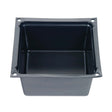 PlumbMaster Approved 59391 Plastic Tub Box, 13" L x 13" W x 7" D