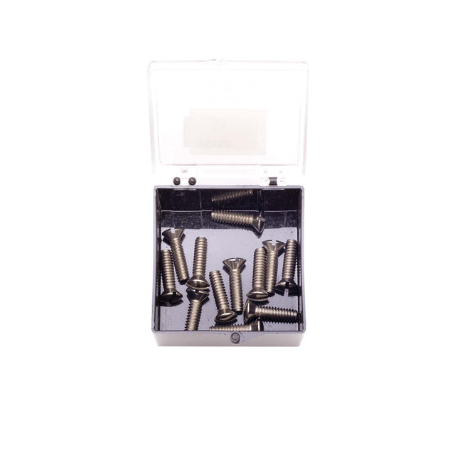 PlumbMaster Approved 35652 51 Oval Head Handle Screw, #10-24 x 3/4", Chrome Plated